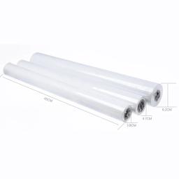 Rolo De Papel De Desenho Para Crianças E Estudantes, Artesanato Branco, Rolo De Papel De Pintura, 500*30cm, 2PCs - Image 4