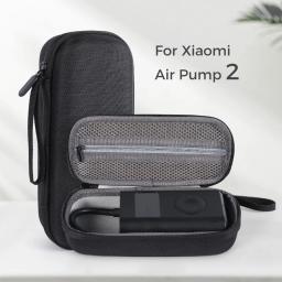 Bomba de ar elétrica portátil, estojo rígido, pneu Inflator, saco de armazenamento, apto para xiaomi, carro, bicicleta, cabo usb, casa, con - Image 3