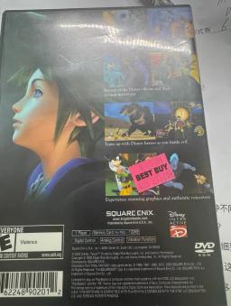 Disco de jogo autêntico usado para Sony PS2 Kingdom Hearts versão norte-americana, inclui manual. - Image 2