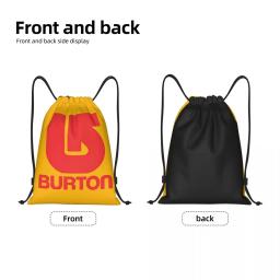 Burton snowboard mochilas esportivas multi-função portátil cordão pacote bolso sapatos saco sacos de livro para homem mulher estudantes - Image 3