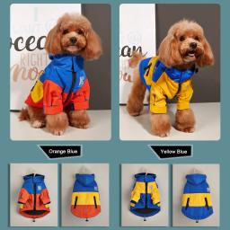 Casaco de lã espessado para cães Roupas quentes Impermeável Buldogue Francês Casaco de cachorro à prova de vento Roupas para cães grandes Roupas para cães - Image 4