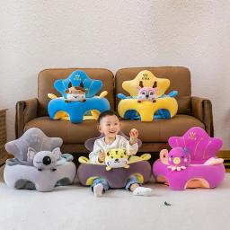 Baby Sofa Support Seat Cover, confortável cadeira de pelúcia, Toddler Nest, Puff Wash, sem berço de recheio, Aprenda a sentar - Image 4
