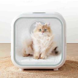 Automático Inteligente Pet Secagem Caixa, Gato Cabelo Máquina De Sopro, Cão Cabelo Secador, Grande Capacidade, Cão Cabelo Secador, Pet Fabricação, 220V, 50L - Image 2