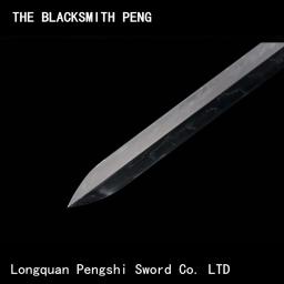 Coleção Longquan Swords, Espadas chinesas exclusivas, Aço especial artesanal, Bainha de sândalo vermelho, Acessórios para escultura em prata pura - Image 5