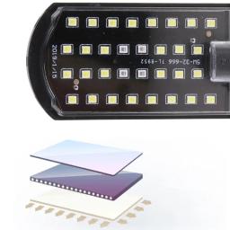 Aquário LED braçadeira luz alto brilho branco azul iluminação para peixes para T - Image 5