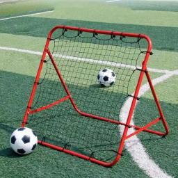Dobrável Futebol Rebounder Net, Bounce Back Net, Placa de voleibol para duas crianças Adolescentes Habilidade, futebol - Image 2