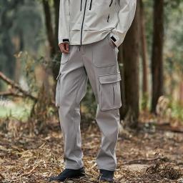 Calças de equitação para homens e mulheres, Soft Shell, impermeável, à prova de vento, ao ar livre, quente, outono, inverno - Image 2