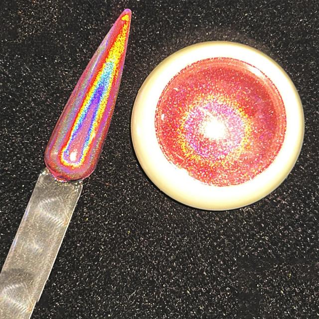Cores Metálicas em Pó para Nail Art: Efeito Ouro, Prata e Arco-Íris - Glitter Chrome para Decoração DIY
