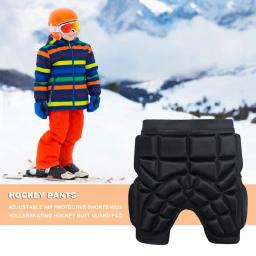 Protetora Hip Pad Crianças Calções Esportivos, Soft Acolchoado Hip Shorts para Esqui, Patinação, Esqui, Patinação, Patinação, Patinação, Patinação, Patinação - Image 4
