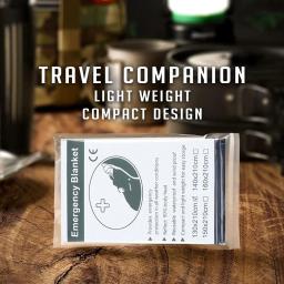 Mylar de Emergência Cobertor Térmico, Cobertor Foil Espaço, Projetado para Astron, Aquecedor do corpo, Primeiros Socorros ao ar livre Camping Caminhadas e Viagem - Image 2