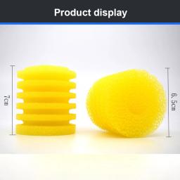 Construído Em Filtro Esponja Amarela Tanque De Peixes Limpeza Interna Substituição Forte Força De Adsorção Esponja Pet Supplies Ferramentas De Aquário - Image 6