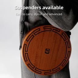 Cajon-Octogonal Tambor De Madeira, 2 Tone, Flat Hand Tambor, Percussão Instrument, Alça ajustável, sacos de armazenamento, portátil - Image 4