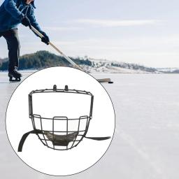Hockey Face Guard Mask para homens e adultos, equipamento protetor, acessório ao ar livre - Image 1