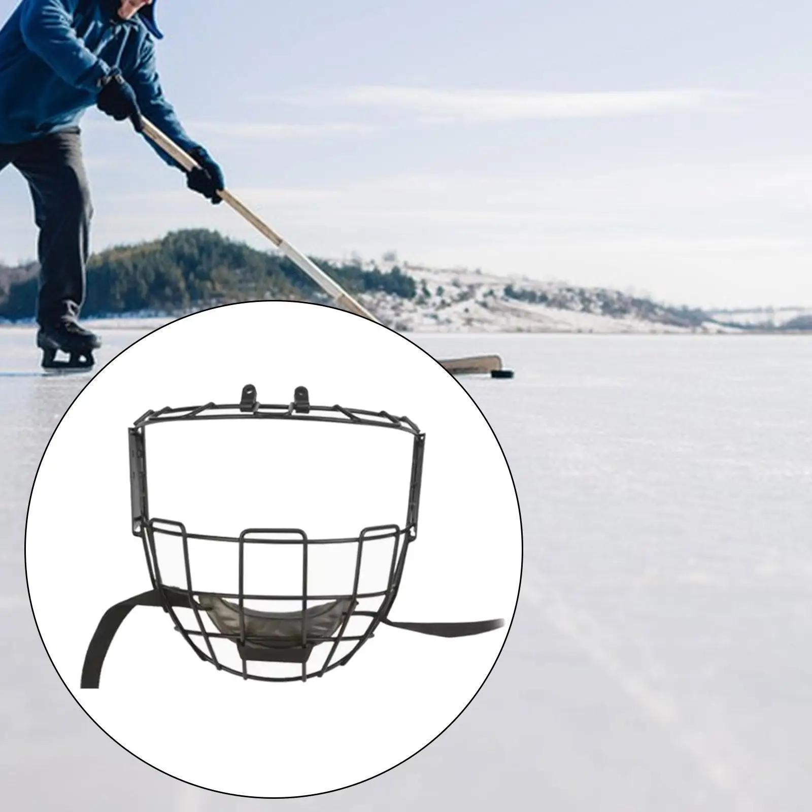 Hockey Face Guard Mask para homens e adultos, equipamento protetor, acessório ao ar livre - Image 1