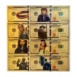 O Hobbit Cartas de ouro, O Senhor dos Anéis, Moedas Comemorativas Colecionáveis, Presentes para Adultos, 8 peças, 1 conjunto - Image 1