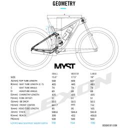 2025 Lexon MYST Titan 29ER Quadro de Carbono MTB XC Trail Suspension Boost Mountain Bike Frameset Xfusion 15 17 19 polegadas Bicicleta - Image 4