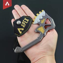 Real Steel Axe Sword for Boys, Arma da Herança, Arma, Clube de Guerra, Herança, Modelo de Metal com Coldre, Brinquedos de Segurança, Apex Legends, 13cm, 15cm, Presentes para Meninos - Image 4