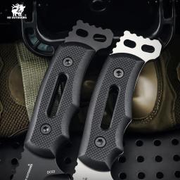 HX OUTDOORS-DC53 Facas De Acampamento, Facas De Caça Retas, Faca De Resgate, Ferramenta De Pesca, G10 Lidar Com Bainha Kydex, Dropshipping - Image 3