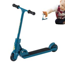 Crianças kick scooter dedo bmx dobrável t-tipo dedo scooter com freio brinquedos educativos dedo skates diversão ponta do dedo movemet - Image 3