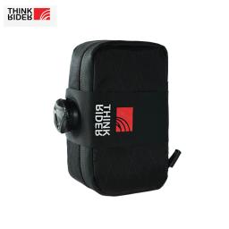 Thinkrider bolsa de selim de bicicleta 0,8l mini bolsa traseira portátil mtb kit de ferramentas de bicicleta de estrada bolsa de reparo reflexiva acessórios de ciclismo - Image 6