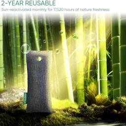 Desodorizador De Carbono Ativado, Eliminador De Odor Interno, Neutralizador, Design Poroso, Quarto, Guarda-roupa, Sapato - Image 3