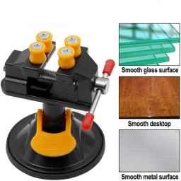 Mini Drill Press Vice com Ventosa, Mesa Ajustável Torno, Banco Vice Clip na Ferramenta para Jóias Nuclear, 360 Rotativo - Image 6