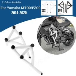 Crash Bar da motocicleta para Yamaha, Stunt Cage, protetor do motor, para-choques para MT09, FZ09, MT 09, FZ 09, 2014-2020, 2019, 2018, 2017 - Image 1