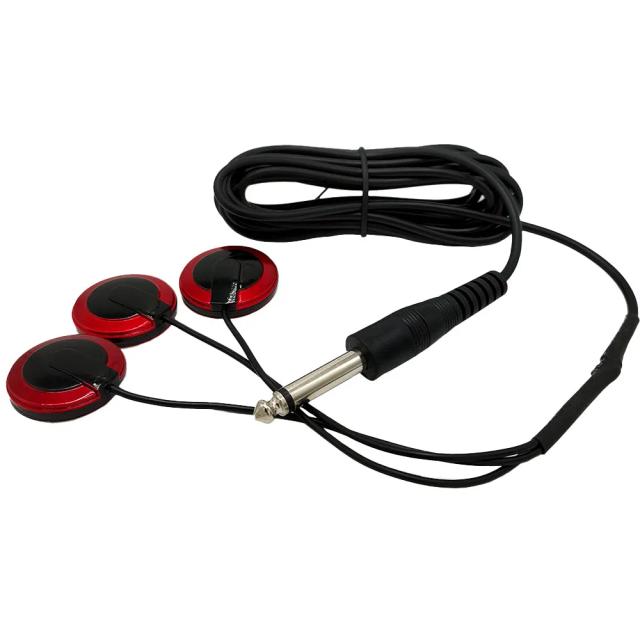 Clip Acordeão e Violino Clássico com Captação para Ukulele e Bandolim - Microfone para Amplificador com Conexão de 6.35mm, 3 Peças