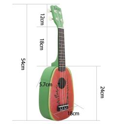 IRIN-Melancia Fruit Ukulele havaiano, instrumento musical, 4 cordas, Basswood, guitarra soprano, Gig Bag, presente, 21 Polegada - Image 6