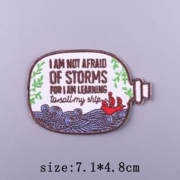 Hippie remendo ferro em remendos em roupas remendos bordados animais para roupas listra emblemas remendo para roupas adesivos decoração - Image 4