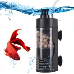 Aquário Bomba De Filtro Para Aquário, Submersível Silencioso Ar Oxigênio Aerador, Bomba De Água Interna, Bomba De Ar, Criador De Ondas - Image 1