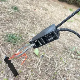 Corda de vento reflexiva Camping Linha Multifuncional Esportes ao ar livre, Caminhadas, Acessórios de barraca, 5m, 6mm Corda grossa - Image 5
