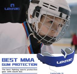 Mouthguard para adultos e crianças, protetor bucal, Muay Thai Boxing, Proteção dos dentes, Mma Fighting, Rugby Fight Training Braces - Image 6
