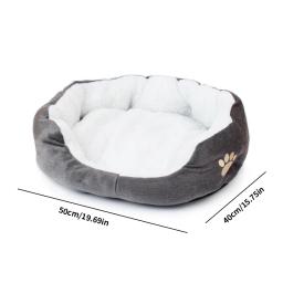 Cama espessa de algodão PP para animais, caverna, sofá, cachorro pequeno, cama de gato - Image 6