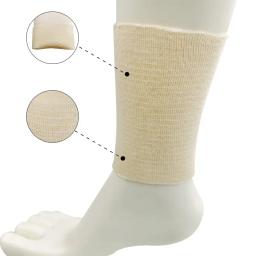 Tornozelo proteção meias para patinação artística, alta pressão elástica alívio, anti derrapante meias para exercício, prevenir lesões, moagem - Image 2