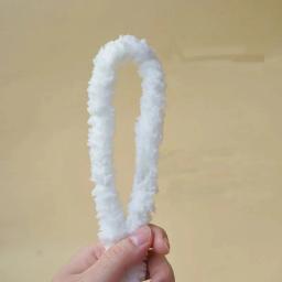 DIY Coral Velvet Chenille Sticks, Pipe Cleaner, Making Cute Dog, Puppy, Cat, Brinquedo Infantil Criativo, Moda, Hastes, 15mm x 1mm Folha - Image 4