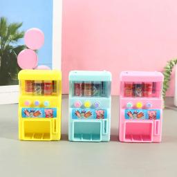 Self-Service Vending Machine com Mini Coins, Kids Simulation Brinquedos, Cor Aleatória, Drinks Play, 1Pc - Image 3