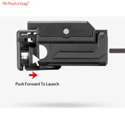 Universal Lower Hanging Launcher, Nylon Soft Bullet Toy Gun, Aparência Decoração Acessório, 20mm, QJ83 - Image 4