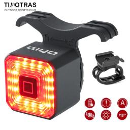 Luz de freio de bicicleta inteligente, lâmpada de ciclismo USB, parada automática, LED traseiro, IPX6-Waterproof, segurança, cauda, traseira, IPX6, 2023 - Image 1