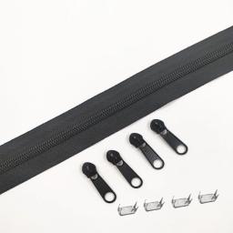 Longo Nylon Zíperes Rolls, Slider Zipper para Alfaiate, Acessórios de Costura, 1 m, 2 m, 3 m, 5 m, 10 m, 4 Pcs, 8 Pcs, 12 Pcs, 20 Pcs, 40 PCes - Image 4