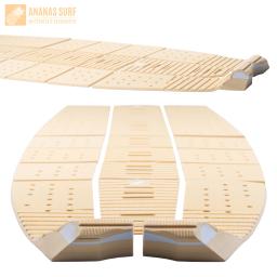 Ananas Surf Tração Cidade Onda Rio Piscina Kite Surfboard Deck Tapetes Pads Set EVA Antiderrapante Tração Frente Tail Grip Pad - Image 5