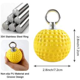 Bolas de treinamento de mão com correias penduradas, escalada, bola de poder pull-up, equipamentos de fitness para Bouldering Kettlebells - Image 3