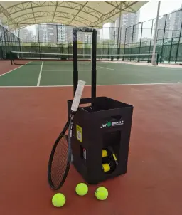 Máquina De Lançador De Bola De Tênis Portátil, tênis Inteligente Máquina De Jogamento De Torneamento Automático Do Iniciante, máquina De Treinamento De Bola - Image 3
