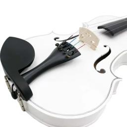 Violino Acústico Madeira maciça com Caixa, Instrumentos Musicais, Iniciantes Profissionais, Instrumento de Cordas de Alta Qualidade, 4/4 - Image 4