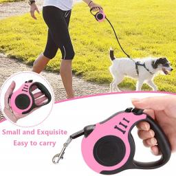 Durable Nylon Dog Leash, Cat Lead Extensão, Automático, Retrátil, Cachorro, Caminhada, Corrida, Roleta para Cães, Produtos Pet, 5m - Image 2