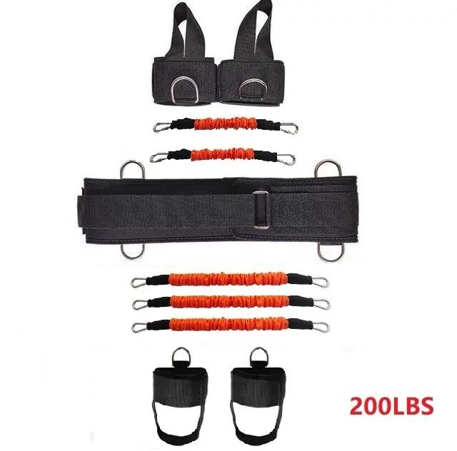 Equipamento Completo para Treinamento de Taekwondo e Crossfit: Bandas de Resistência, Boxe e Força Explosiva para Braços e Pernas