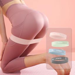 Conjunto de faixas de resistência para o exercício, conjunto de 4 níveis de resistência, para treinamento, pilates, ioga, 4 peças - Image 6