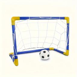 Mini Objetivo de Futebol Dobrável com Bola e Bomba, Portão Portátil, Portão Interior e Exterior, 1 Conjunto - Image 3