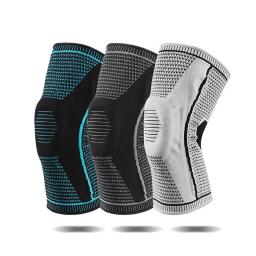 LOOGDEEL-Joelheiras Acolchoadas de Silicone para Homens, Patella Brace, Joelheira, Protetor, Corrida, Voleibol, Fitness, Basquete, Engrenagem - Image 2