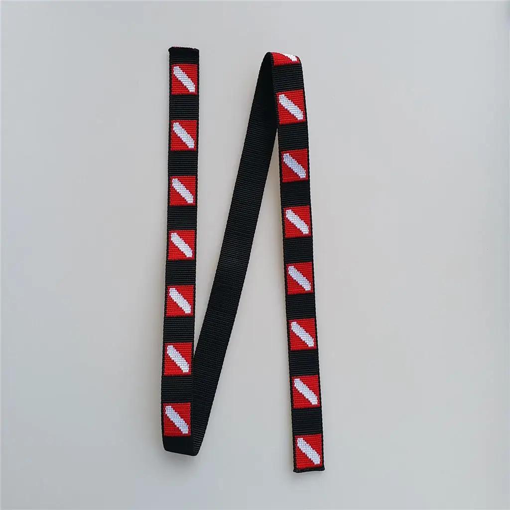 MagiDeal-Durable Dive Flag Strap, Mergulho, Snorkeling, Cinto de Peso, Webbing Leve, Artesanato DIY - Image 1